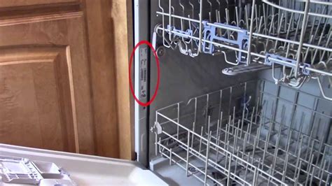 whirlpool dishwasher door leak